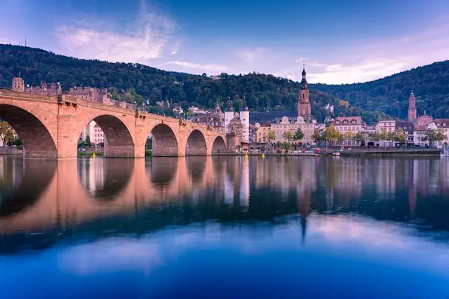 Old bridge in Heidelberg