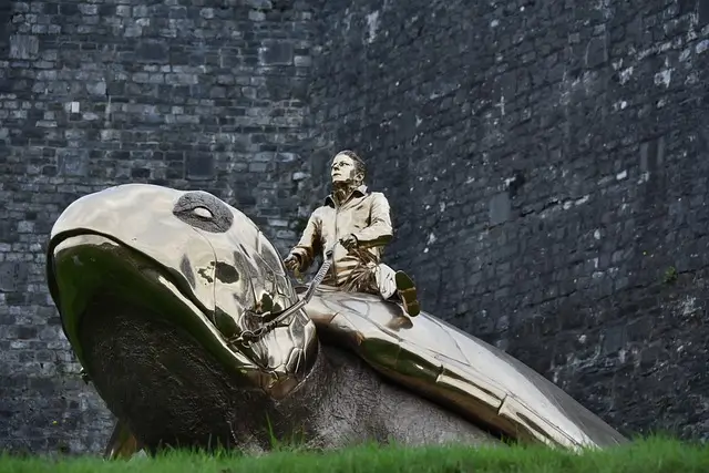 Artwork by Jan Fabre in Namur