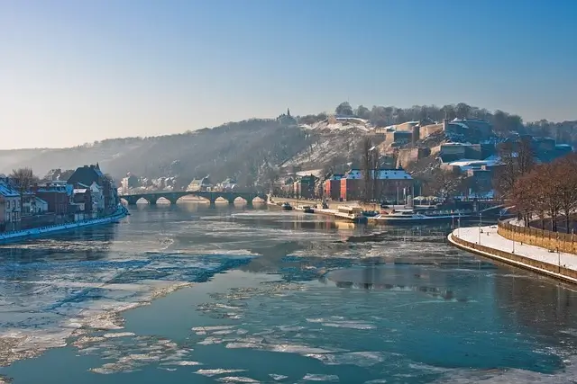 Winter in Namur