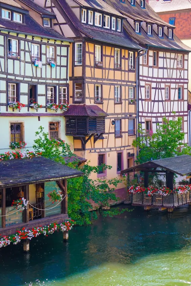 The colorful city of Strasbourg