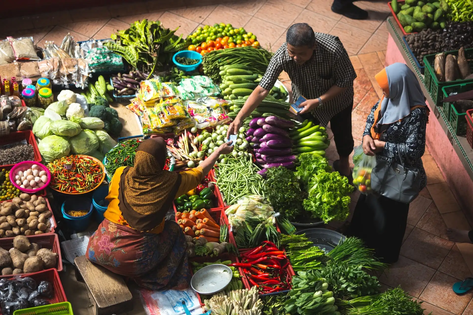 Local markets are the perfect place to unleash your imagination.