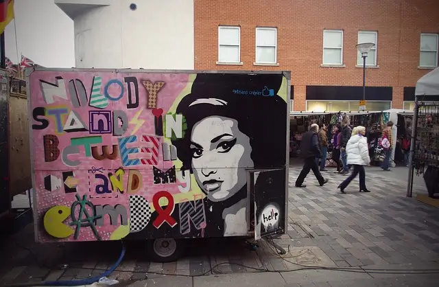 Amy Winehouse Street Art