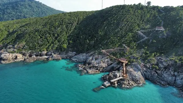 Vue magnifique de Perhentian Kecil.