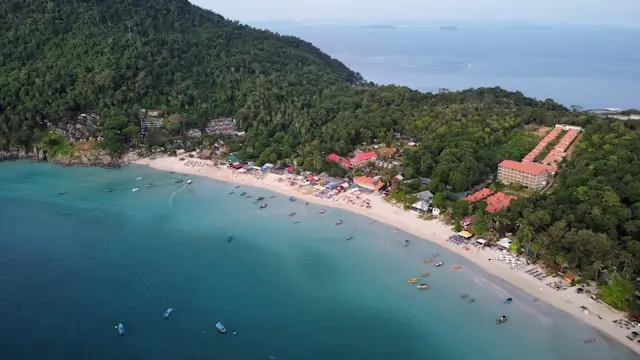 Aerial view of Long Beach.