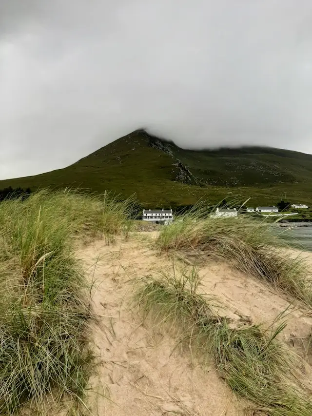 Small hill on Dugort beach.