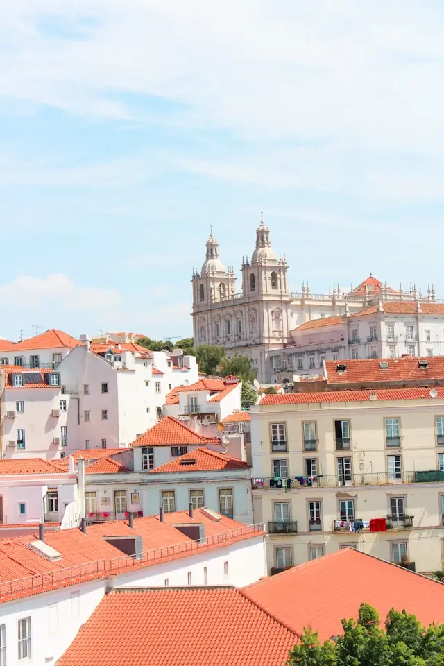 View of Miradouro Santa Luzia.