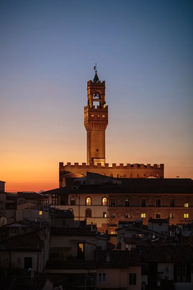 The stunning Palazzo Vecchio.