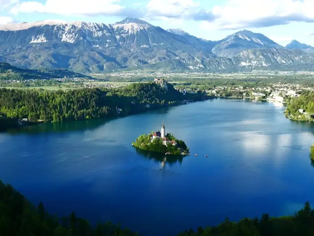 Lake Bled, which is not in the city, should be one of the must-see places to visit in Ljubljana.