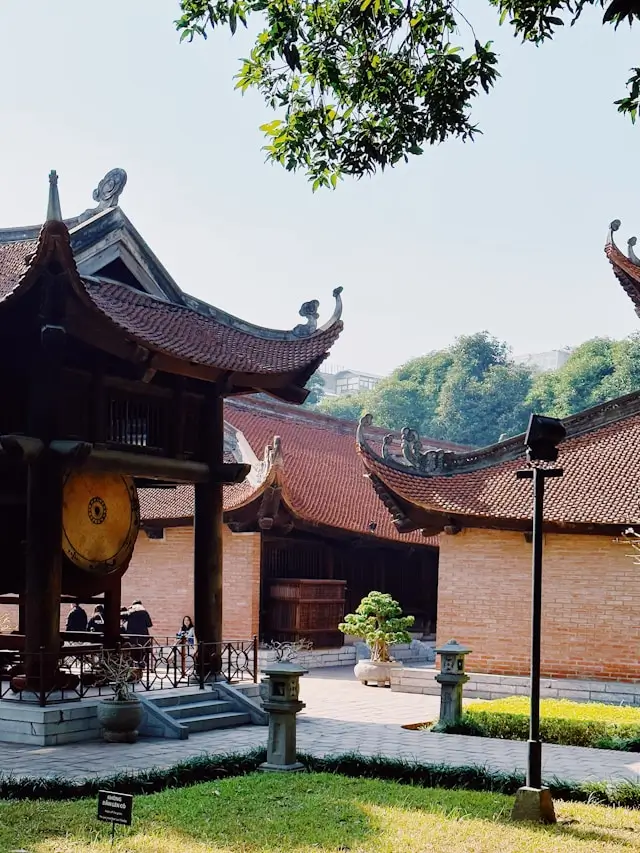 The magnificient Temple of Literature.