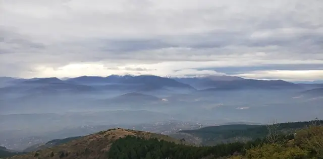 View from Vodno Mountain.