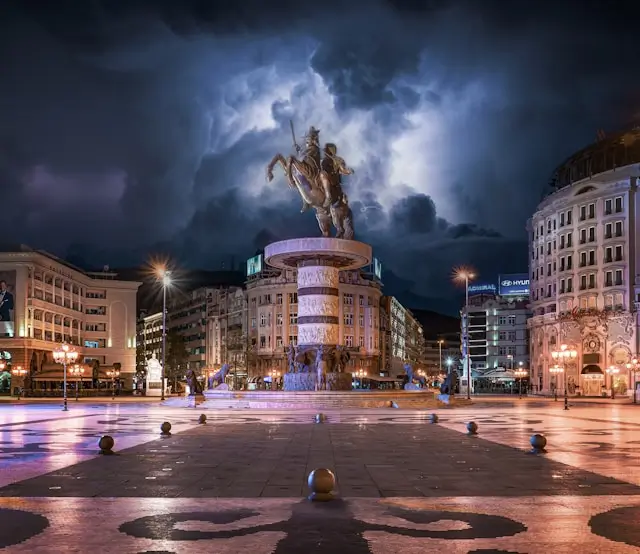 Alexander the Great Fountain.