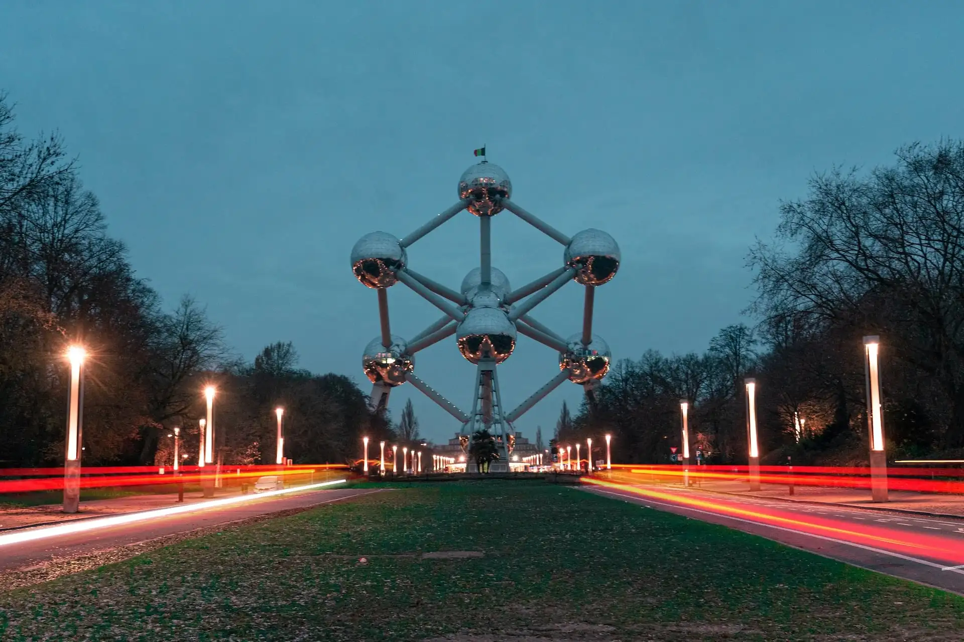 The magnificent Atomium of Brussels