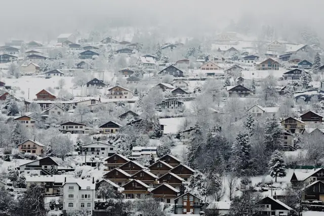 Gérardmer in the winter is quite impressive too!