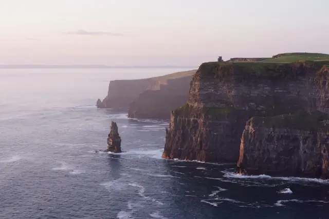 The Cliffs of Moher, filming location for one of the Harry Potter films.