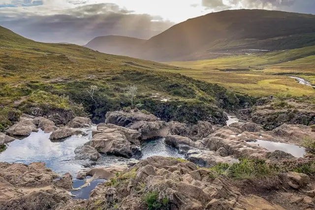 River at Fairy Pools, one of the best places to see in scotland.