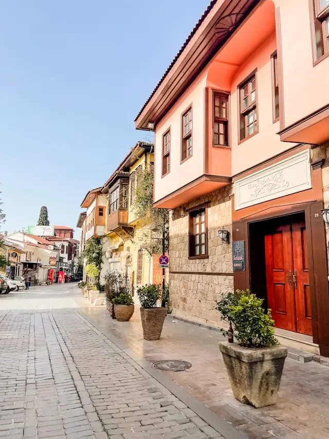 Ottoman-era houses with cobblestone paths that you