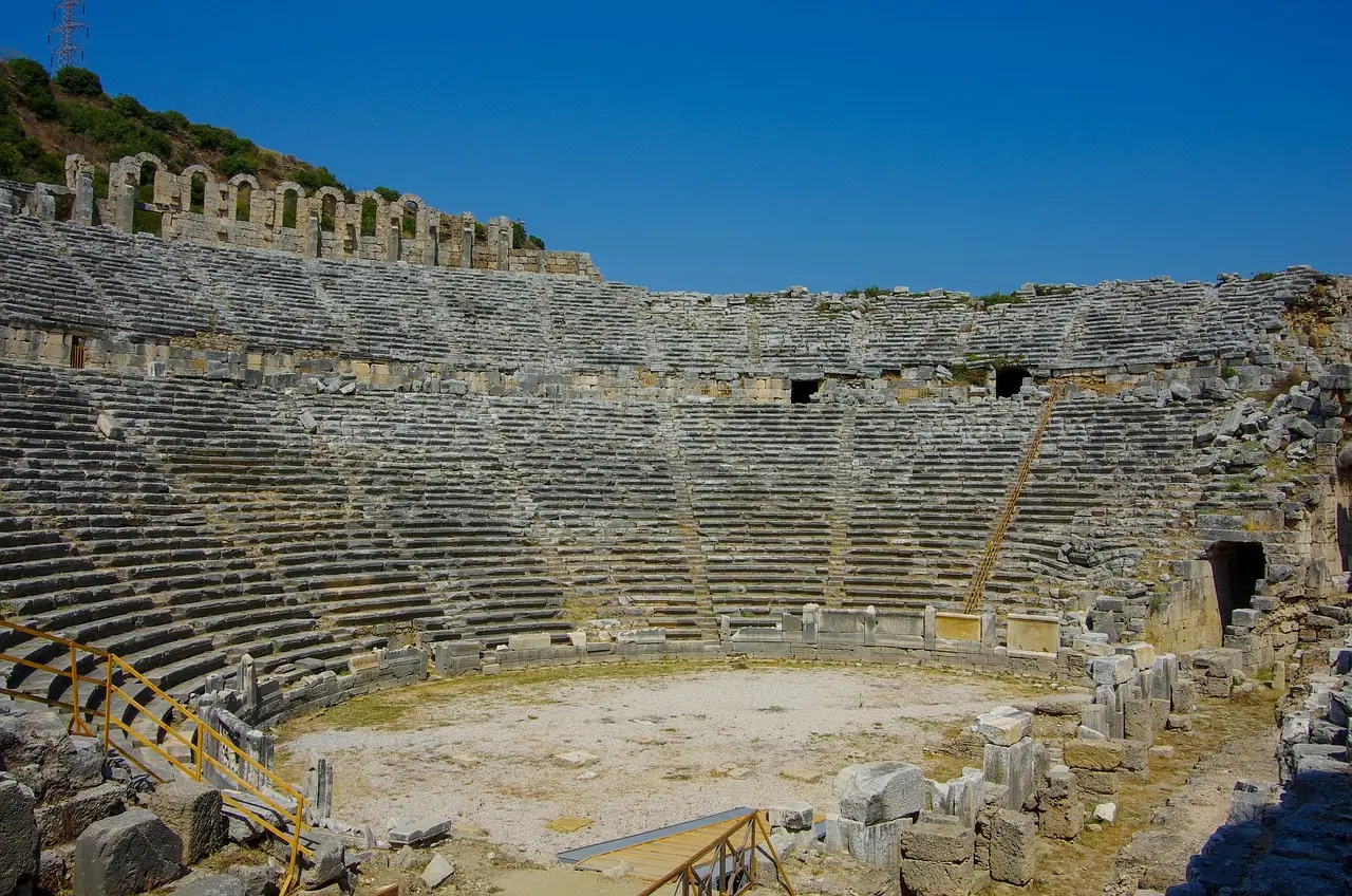 Amphitheatre of Perge, a top experience in Antalya.