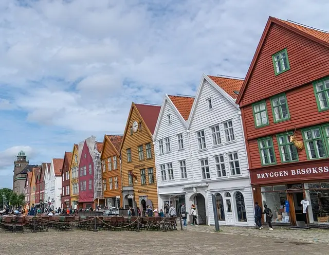 The old port of Bryggen