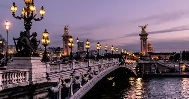 Vue de la ville de Paris
